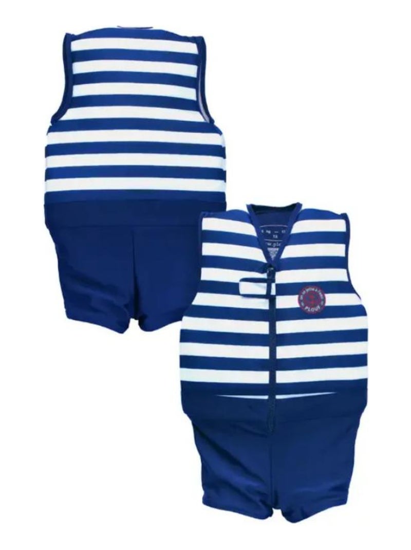 Plouf! Maillot de Bain Toni Enfant avec Flotteurs - Accessoire de Natation Garçon Bleu - Kiabi