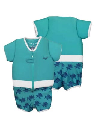 Plouf! Maillot de Bain Tortue Enfant avec Flotteurs