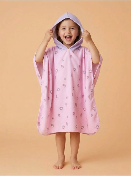 Plouf! Poncho en microfibres - Kiabi