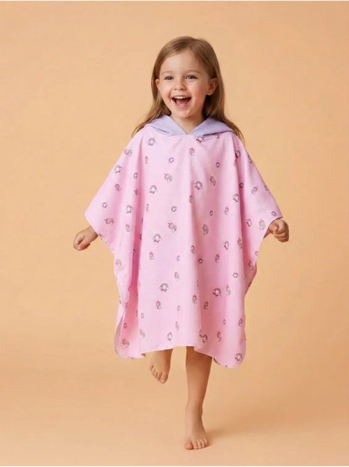 Plouf! Poncho en microfibres - Kiabi