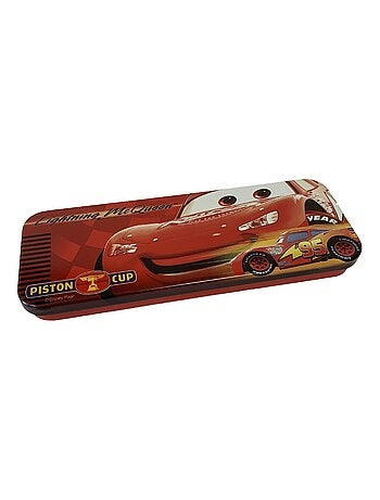 Plumier métallique Cars