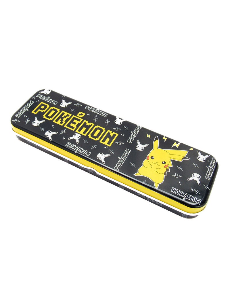 Plumier Pokémon Pikachu en métal Noir - Kiabi