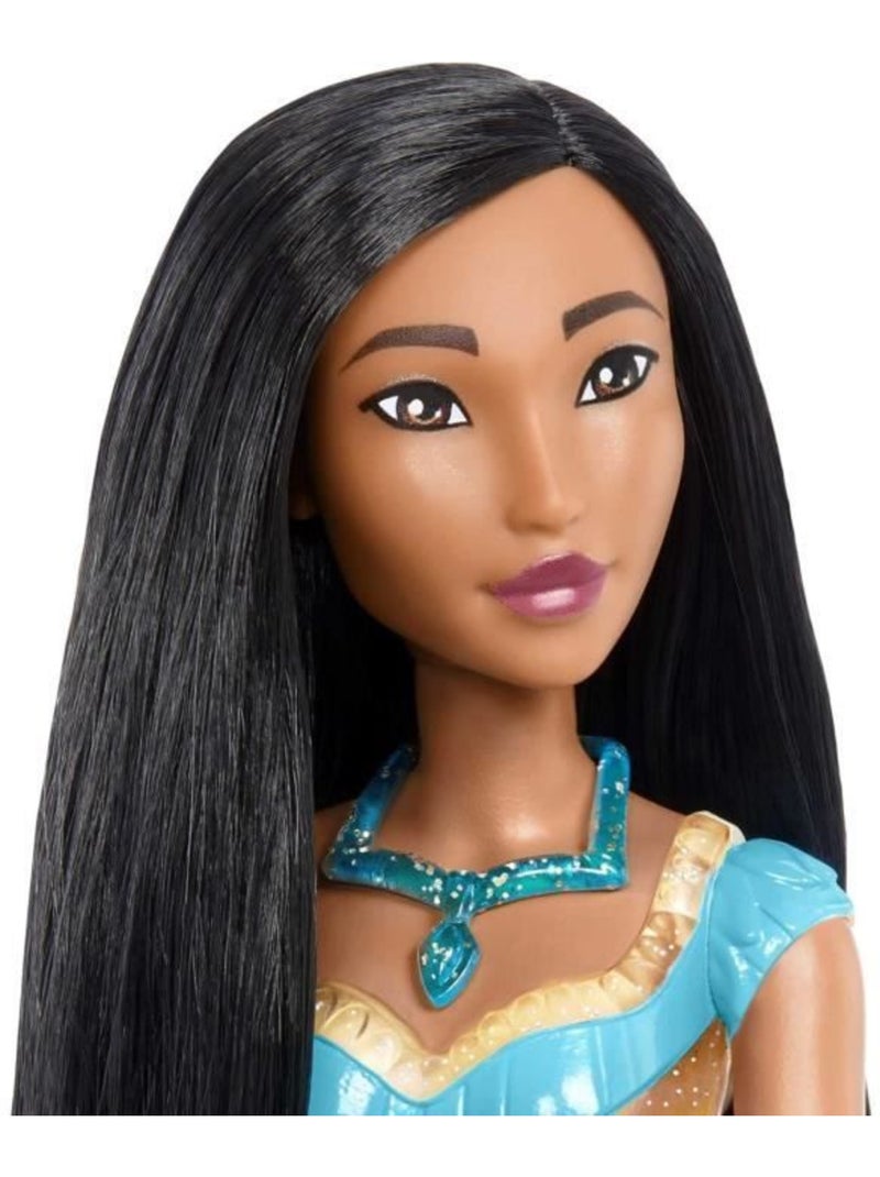 Pocahontas poupée 29 cm, mattel poupée disney princesses habillage et accessoires hlw07 Rose - Kiabi