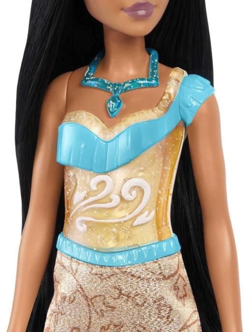 Pocahontas poupée 29 cm, mattel poupée disney princesses habillage et accessoires hlw07 Rose - Kiabi