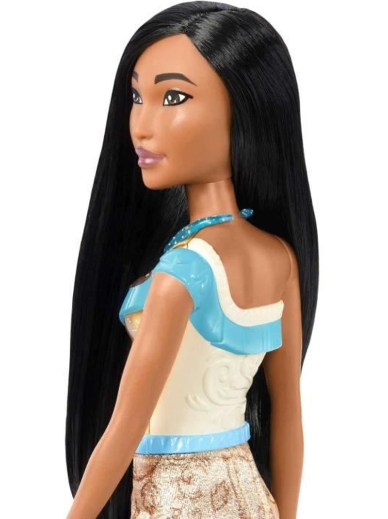 Pocahontas poupée 29 cm, mattel poupée disney princesses habillage et accessoires hlw07 Rose - Kiabi