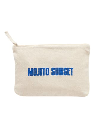 Pochette à zip imprimée SUMMER