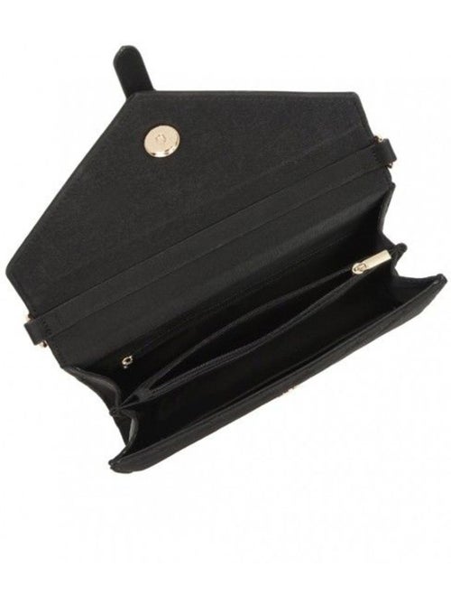Pochette bandoulière chaîne rabat magnétique 23x5x16 cm - miss lulu - Kiabi Pochette bandoulière chaîne rabat magnétique 23x5x16 cm - miss lulu - Kiabi