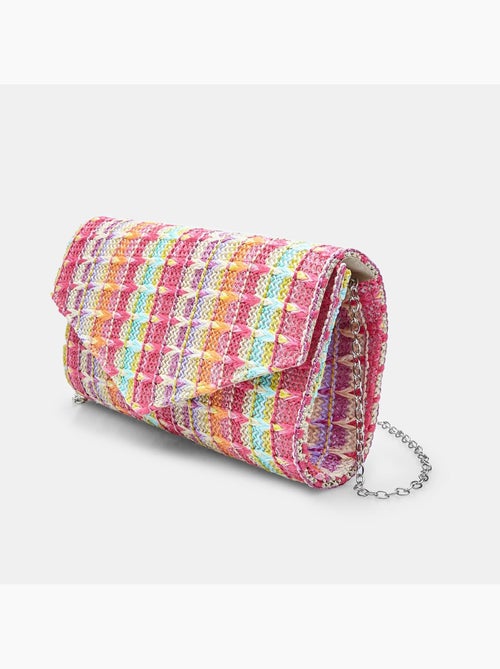 Pochette BATA en raphia - Kiabi