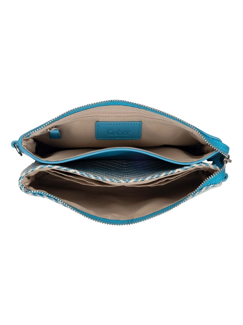 Pochette bleu mélange EMMY SUMMER Bleu - Kiabi