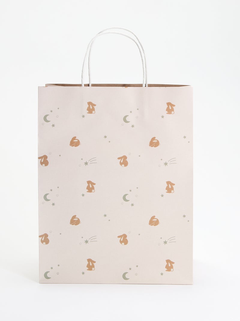 Pochette cadeau Beige - Kiabi