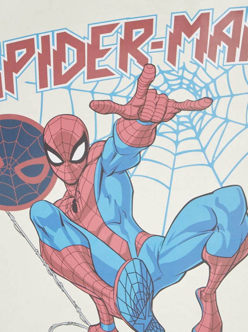 Pochette cadeau 'Spider-Man' 'Marvel' Blanc - Kiabi