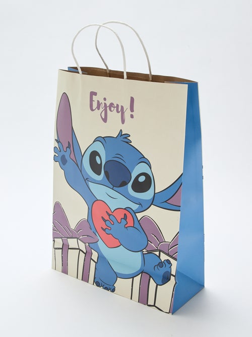 Pochette cadeau 'Stitch' format XL - Kiabi