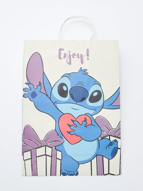 Pochette cadeau 'Stitch' format XL - Kiabi