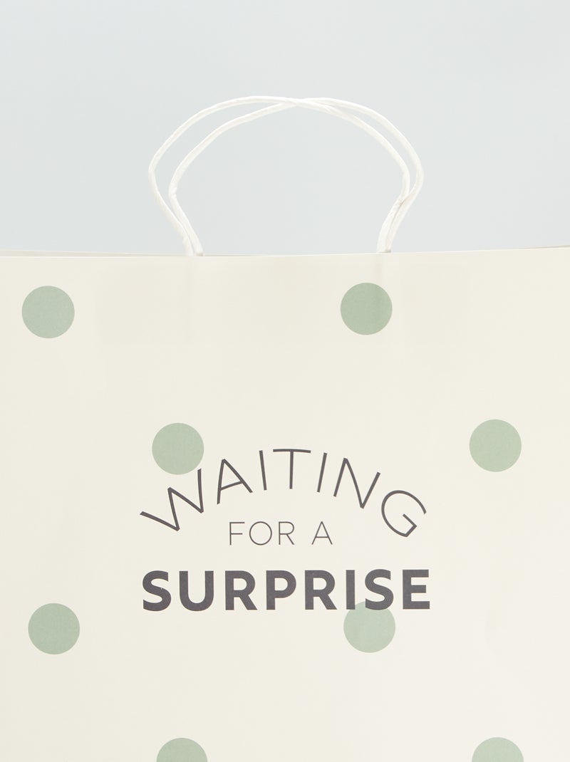 Pochette cadeau Vert - Kiabi