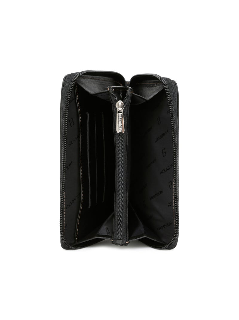 Pochette ceinture  Cuir FÉLIN Noir - Kiabi