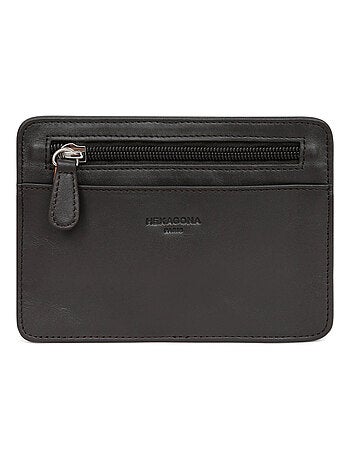 Pochette ceinture cuir soft hexagona