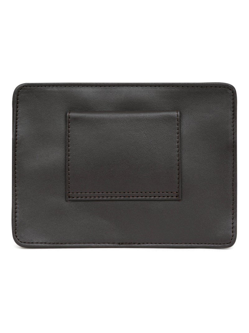 Pochette ceinture  cuir soft hexagona Marron - Kiabi