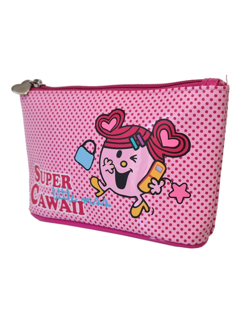 Pochette Cosmétique Little Miss Super Cawaii Rose - Kiabi