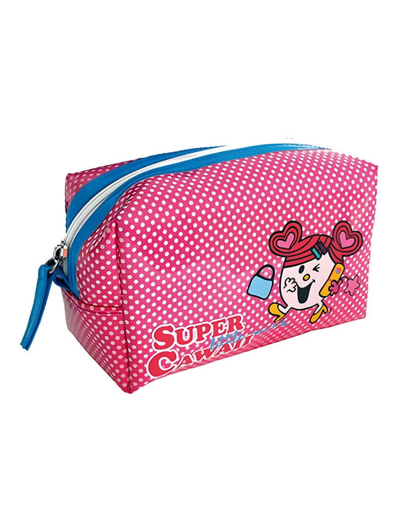 Pochette Cosmétique Little Miss Super Cawaii Rose - Kiabi