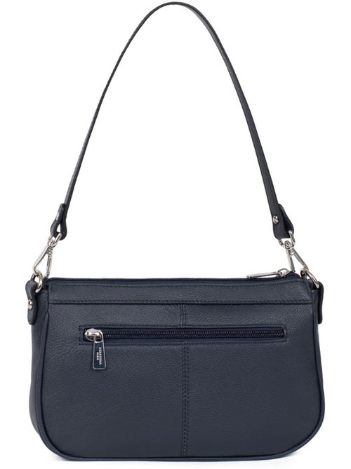 Pochette  cuir confort hexagona - Kiabi