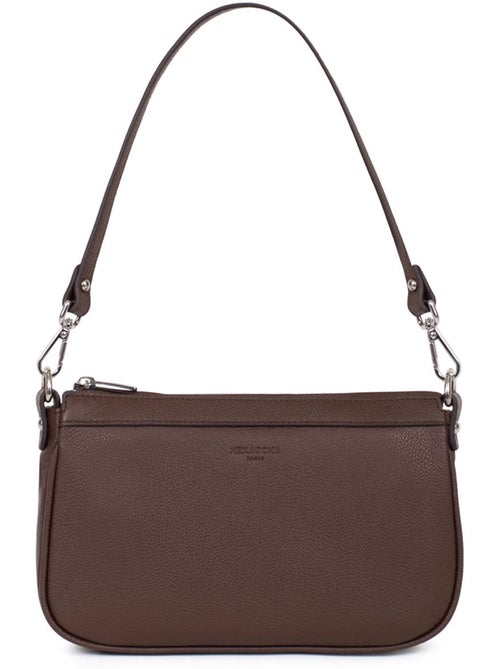 Pochette  cuir confort hexagona - Kiabi