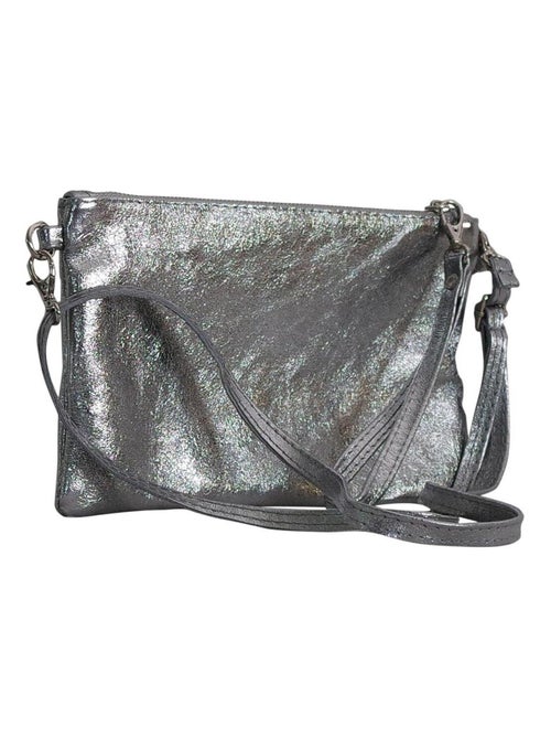 Pochette cuir DAINA - Kiabi