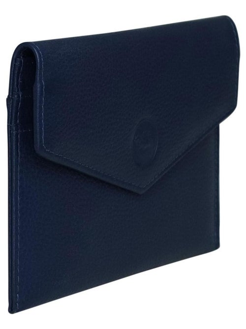 Pochette cuir Format enveloppe étui Carte RFID - Kiabi