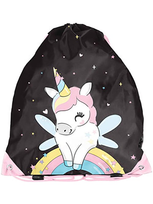 Pochette de bain à cordons licorne arc-en-ciel 38 cm – La boutique des toons - Kiabi Pochette de bain à cordons licorne arc-en-ciel 38 cm – La boutique des toons - Kiabi