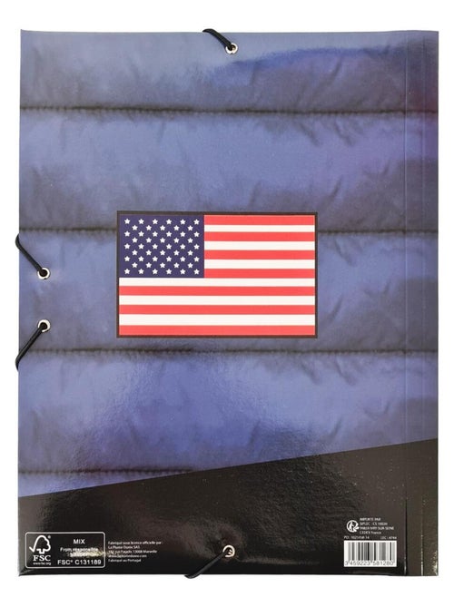 Pochette de bureau bleu nasa - Kiabi