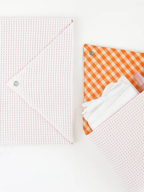 Pochette de rangement en Coton Bio - Kiabi