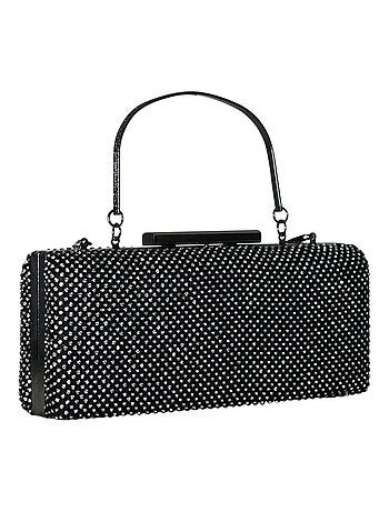 Pochette de soirée argenté RITA