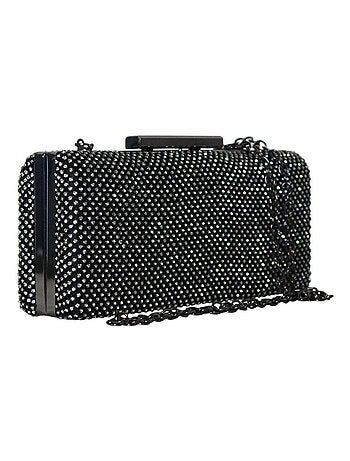 Pochette de soirée argenté RITA