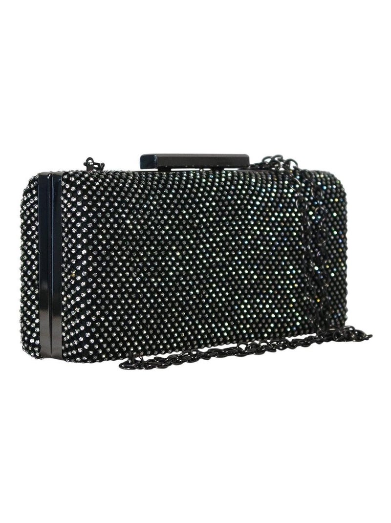 Pochette de soirée argenté RITA Noir - Kiabi