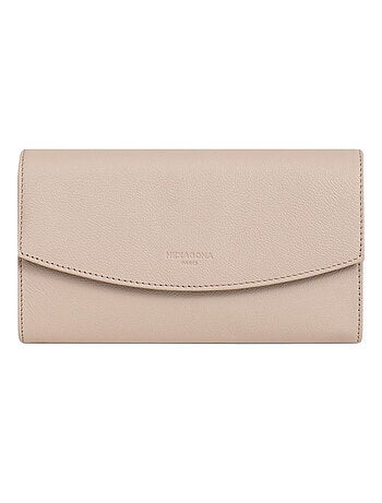 Pochette de soirée cuir confort hexagona