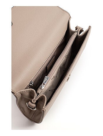 Pochette de soirée cuir confort hexagona