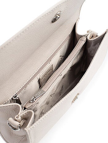 Pochette de soirée cuir confort hexagona