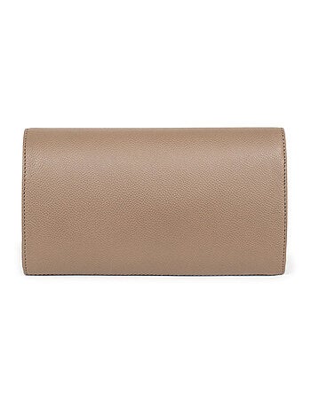 Pochette de soirée cuir confort hexagona