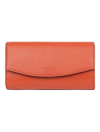 Pochette de soirée cuir confort hexagona