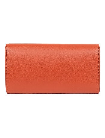 Pochette de soirée cuir confort hexagona