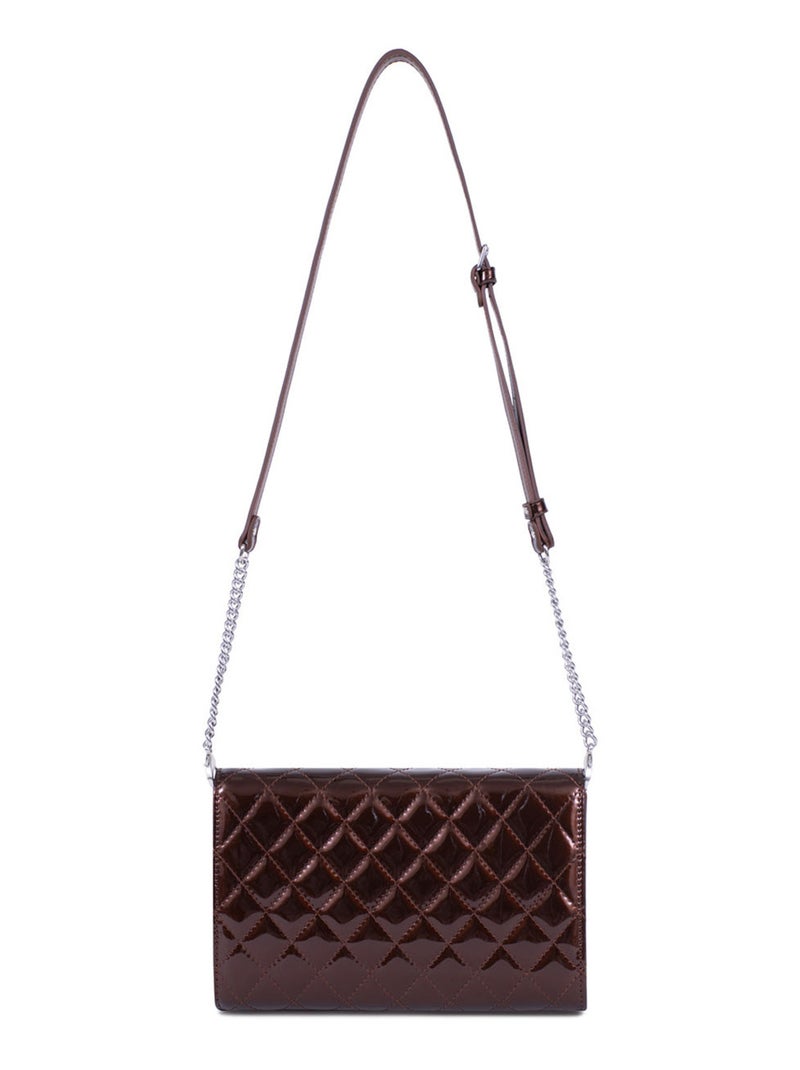 Pochette de soirée Daisy Femme Daisy  | FAGOLA Bronze - Kiabi