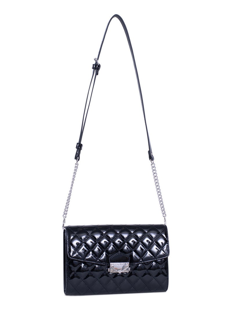 Pochette de soirée Daisy Femme Daisy  | FAGOLA Noir - Kiabi