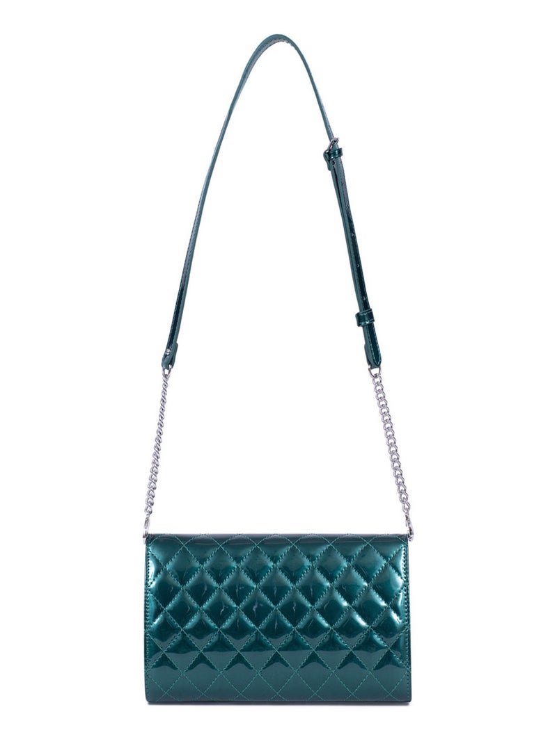 Pochette de soirée Daisy Femme Daisy  | FAGOLA Vert émeraude - Kiabi