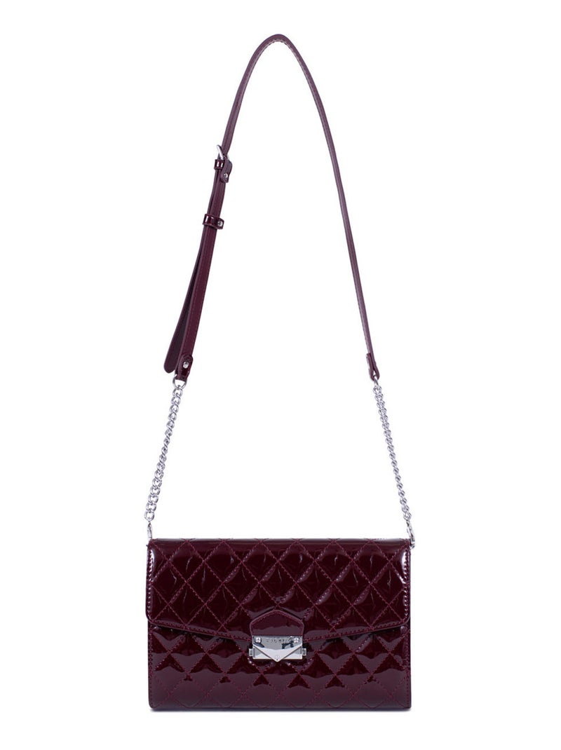 Pochette de soirée Daisy Femme Rouge carmin - Kiabi