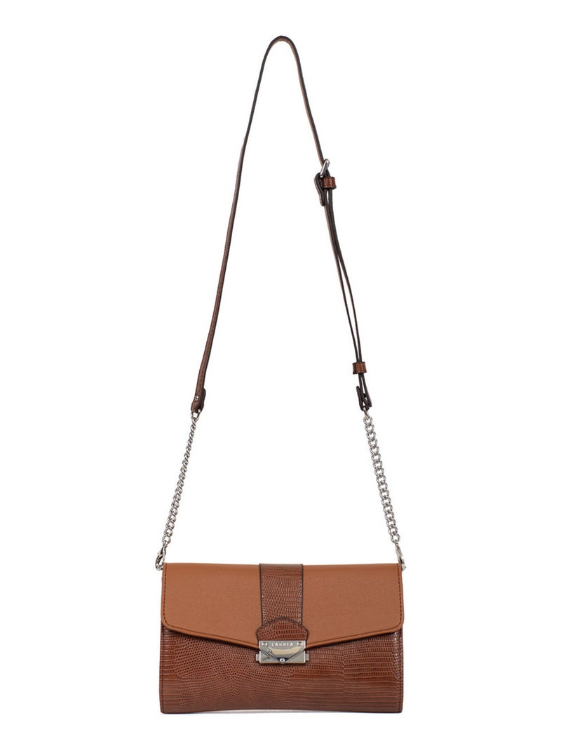 Pochette de soirée Maria Femme Cognac - Kiabi
