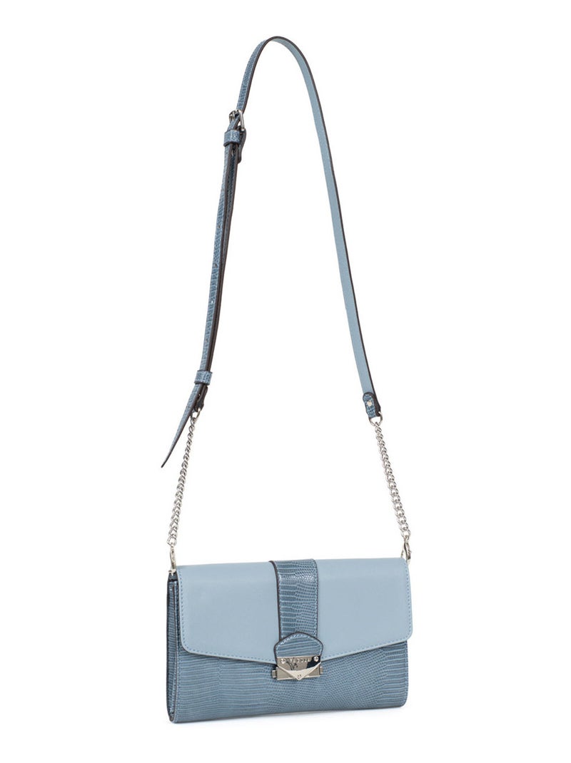 Pochette de soirée Maria Femme Fêtes des mères  | FAGOLA Bleu clair - Kiabi