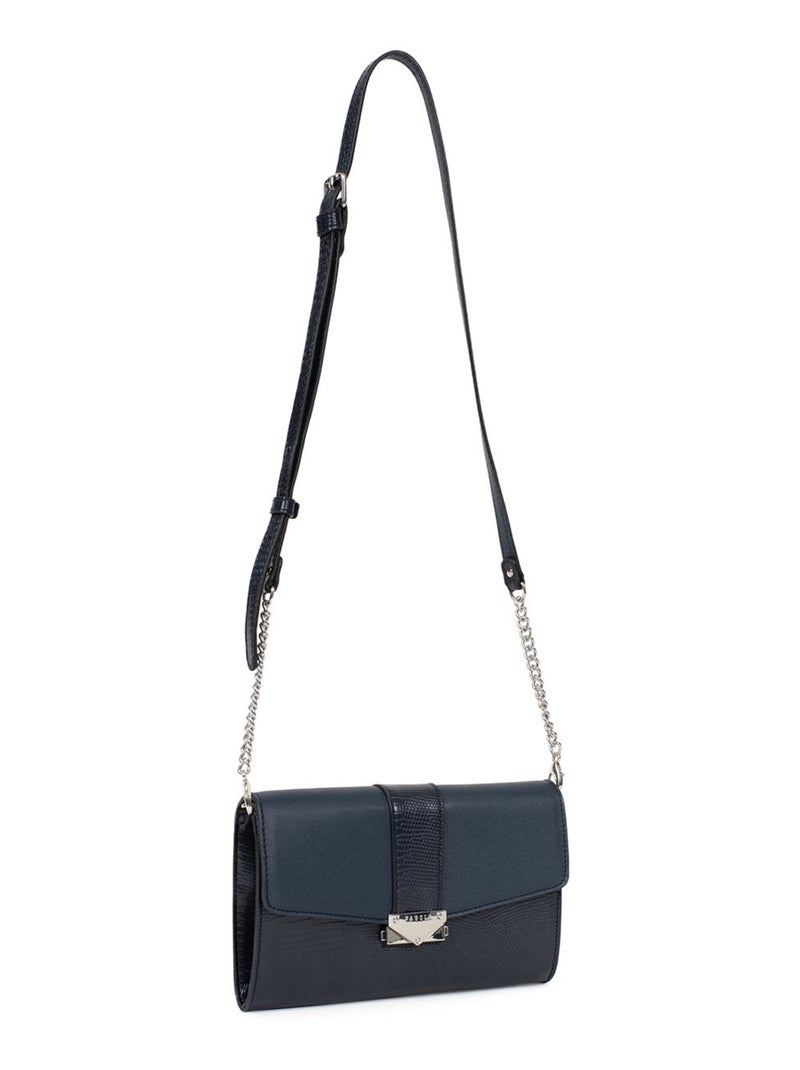 Pochette de soirée Maria Femme Fêtes des mères  | FAGOLA Bleu marine - Kiabi