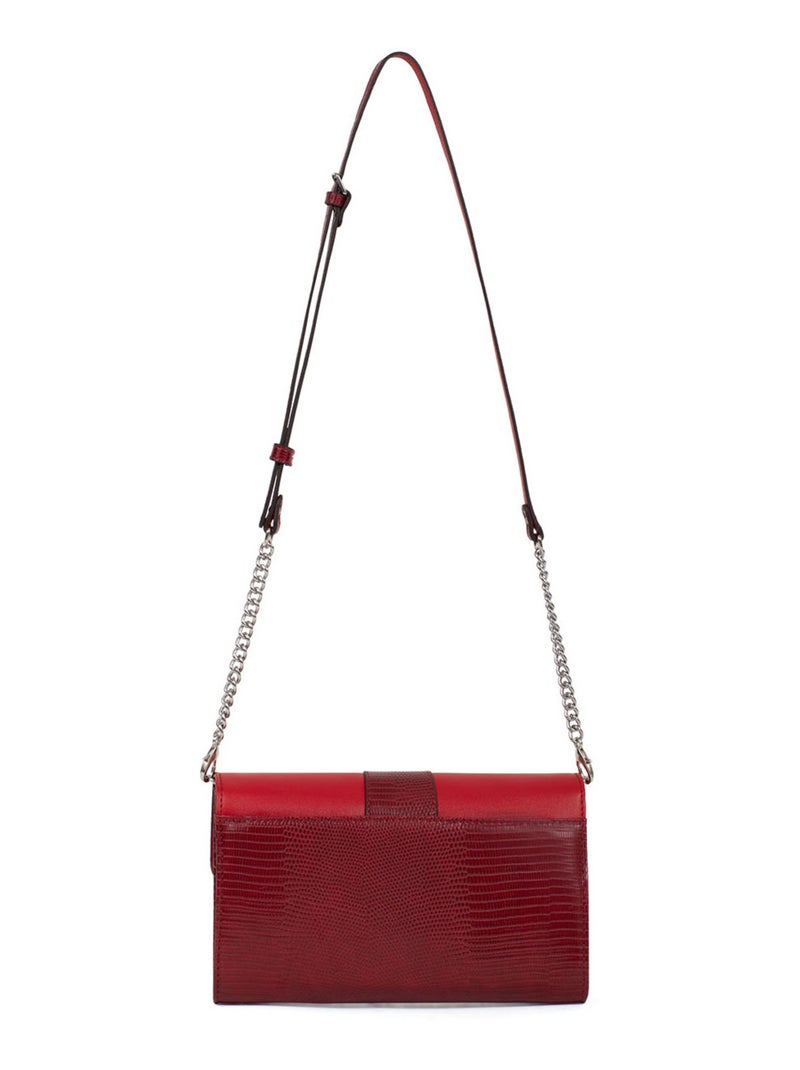 Pochette de soirée Maria Femme Fêtes des mères  | FAGOLA Rouge carmin - Kiabi