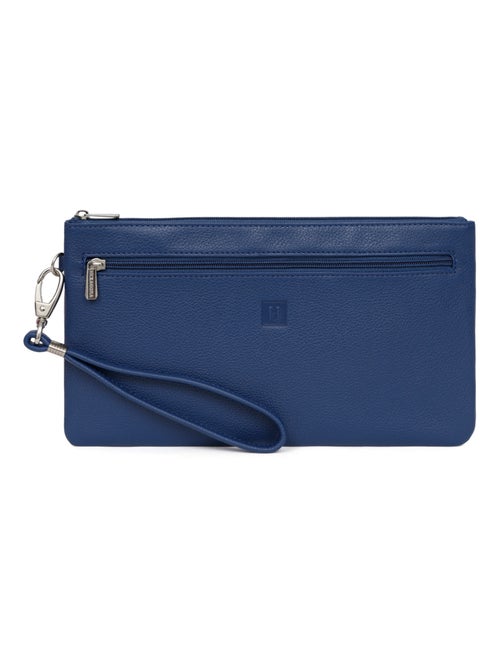 Pochette dragonne  Cuir CONFORT - Kiabi