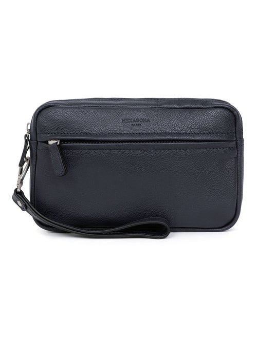 Pochette dragonne  Cuir CONFORT - Kiabi