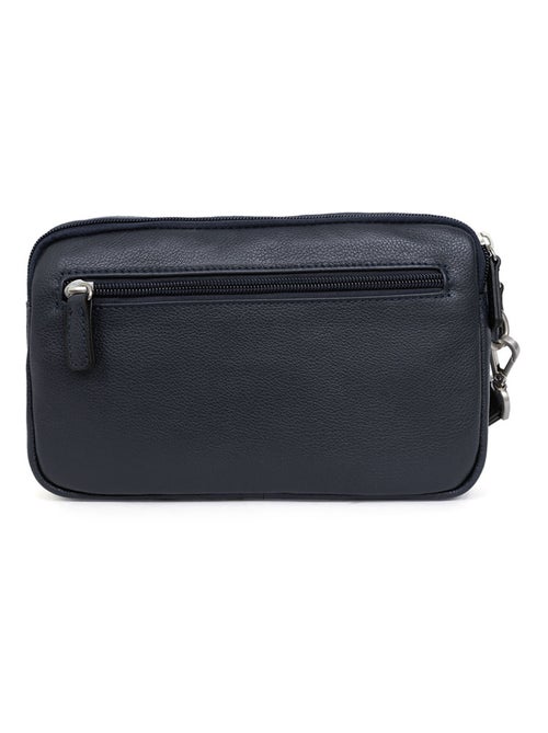 Pochette dragonne  Cuir CONFORT - Kiabi